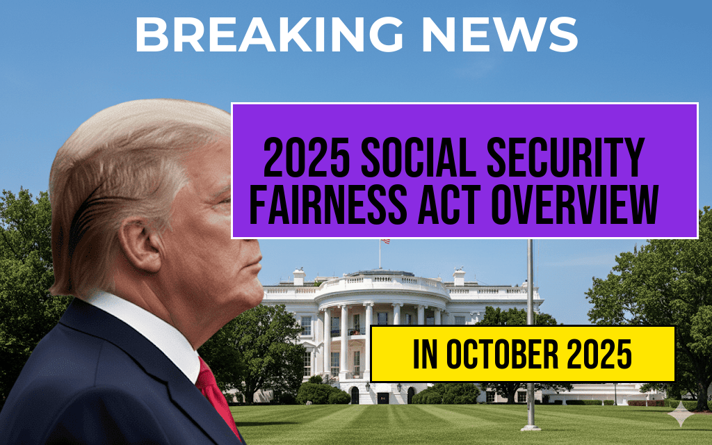 2025 Social Security Fairness Act: Eligibility, Payment Dates, and Check Amounts Explained