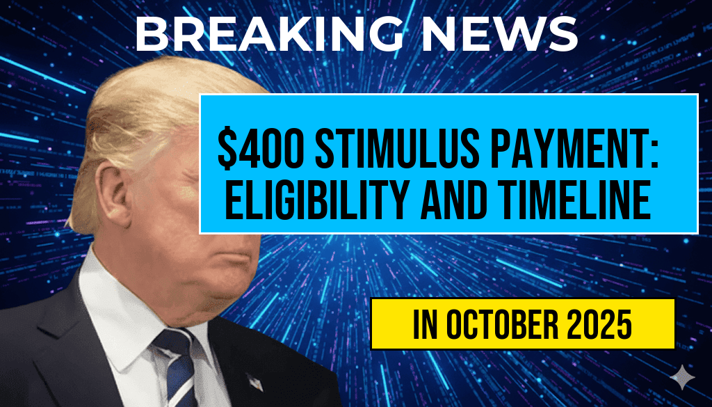 $400 Stimulus Payment Available: Eligibility Criteria and Complete Payment Timeline