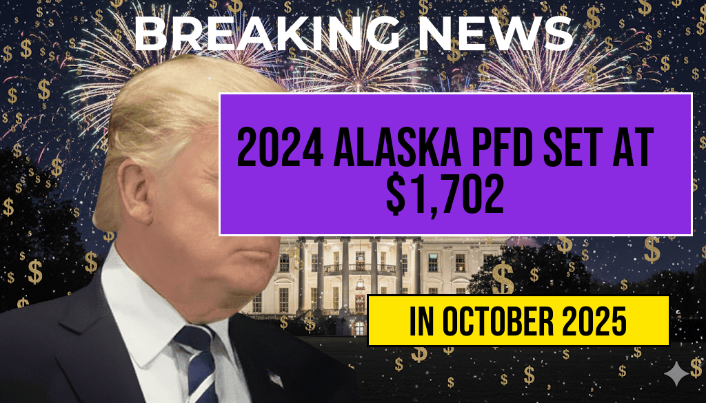 Alaska’s PFD for 2024 Set at $1,702, with 2025 Confirmed at $1,000 — Find Out When Payments Will Be Made