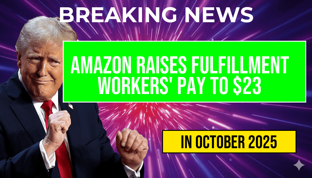 Amazon Invests $1.1 Billion, Boosting Fulfillment Workers’ Average Pay to Over $23 an Hour.
