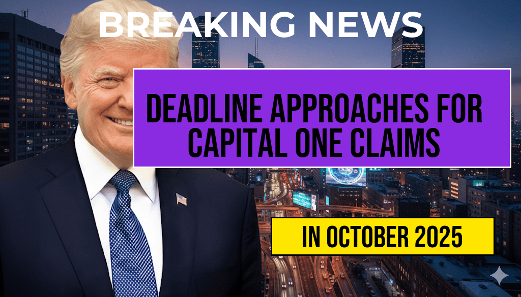 Approaching Deadline for $425M Capital One Settlement Claims: Steps to Apply