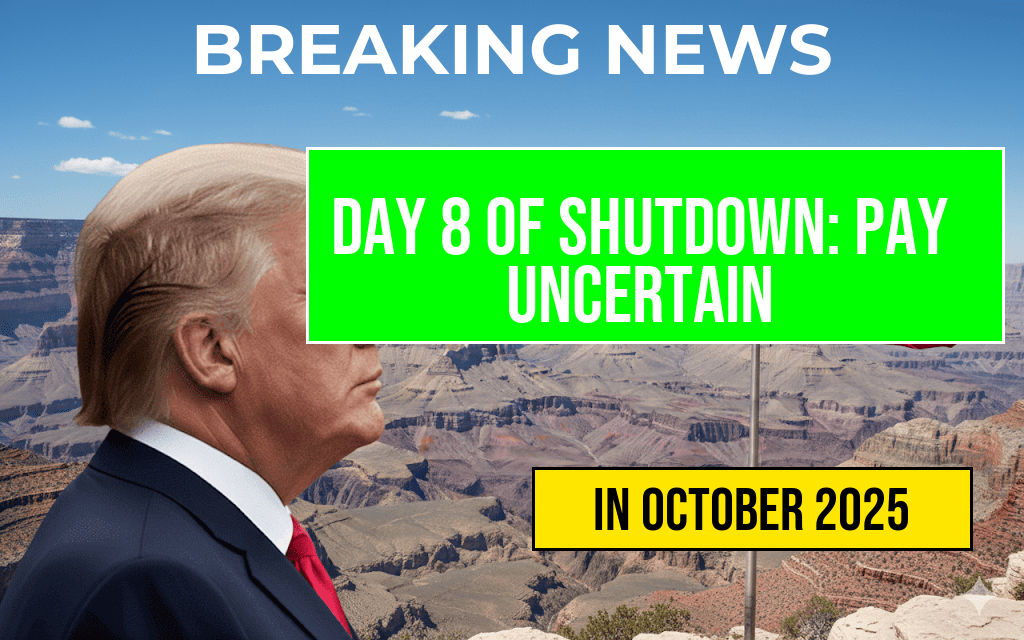 Day 8 of Shutdown: Will Federal Workers Receive Nothing or Full Pay?
