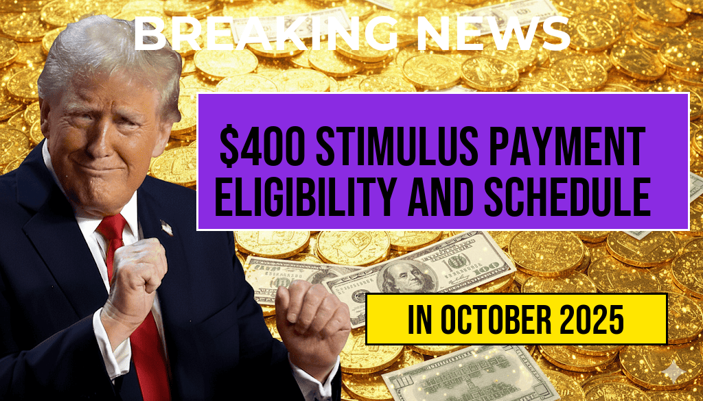 Eligibility Requirements and Complete Payment Schedule for $400 Stimulus Payment Available to All.