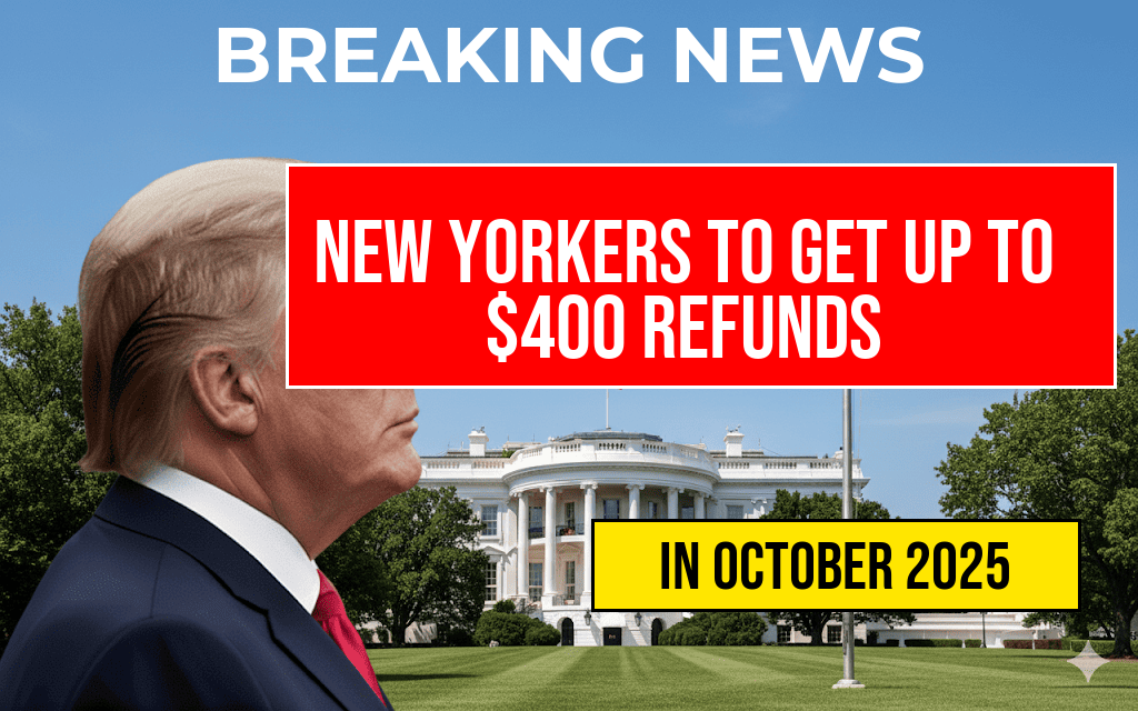 Eligible New Yorkers to Receive Inflation Refund Checks of Up to $400 by Mail