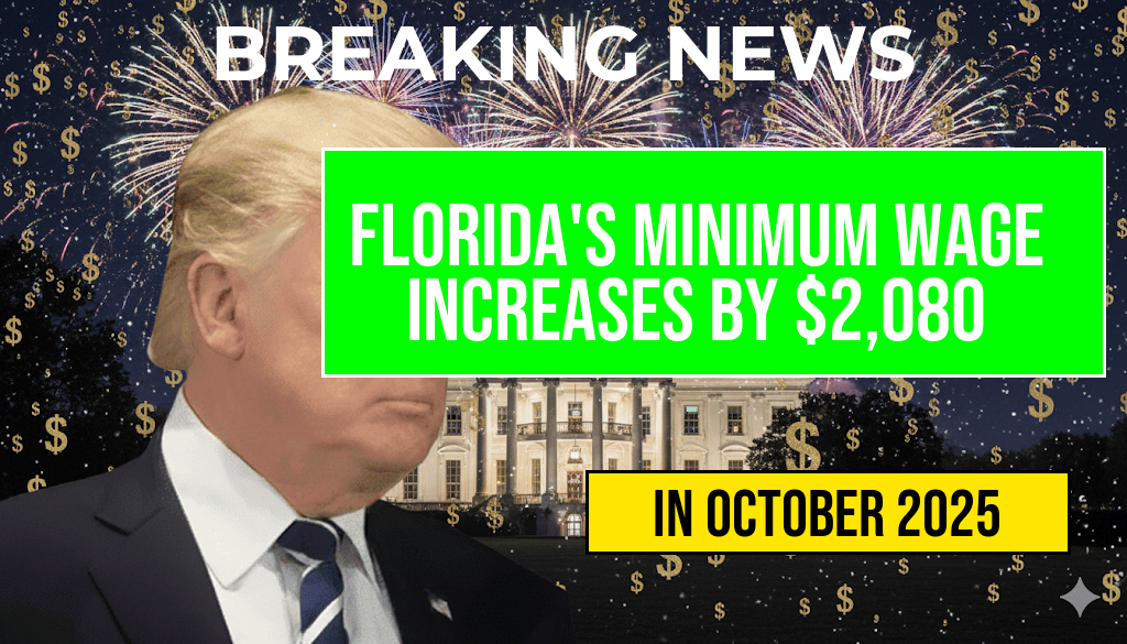 Florida’s New $14/Hour Minimum Wage Boosts Full-Time Workers’ Annual Income by $2,080