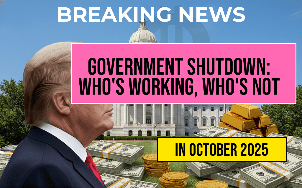 Government Shutdown Now in Effect: An Agency-by-Agency Guide to Who Is Working and Who Is Not, from Social Security and the IRS to Defense and the TSA