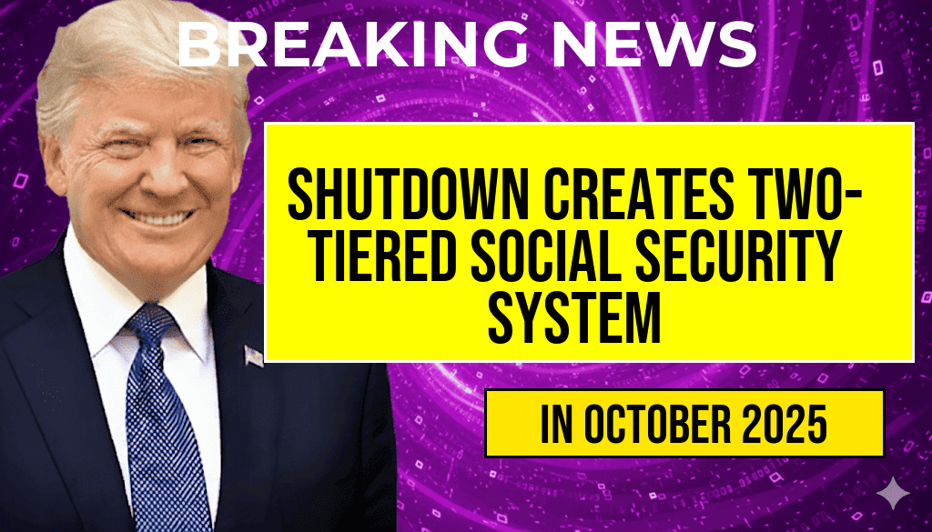 Government Shutdown Results in Two-Tiered Social Security System: Current Recipients Protected, New Applicants Face Total Freeze