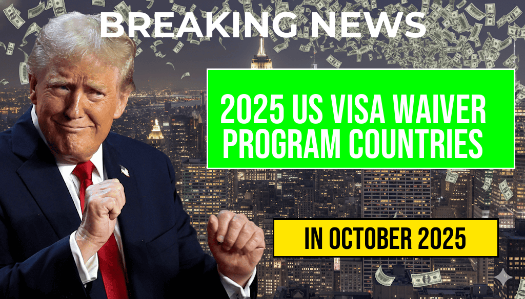 Latest Eligible Countries for the US Visa Waiver Program 2025 Announced