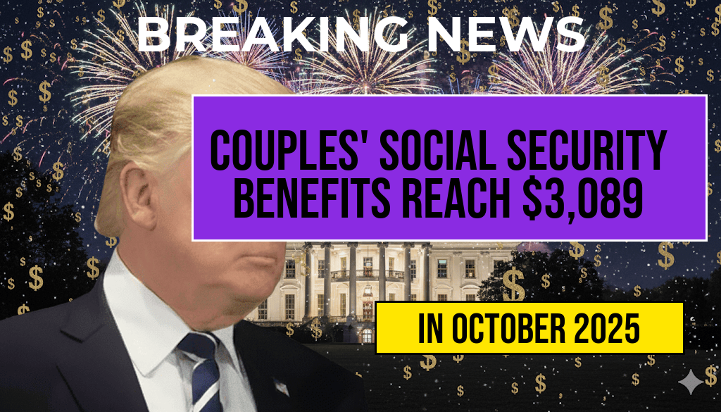 Married Retirees Celebrate as Social Security Benefits for Couples Surge to $3,089 per Month