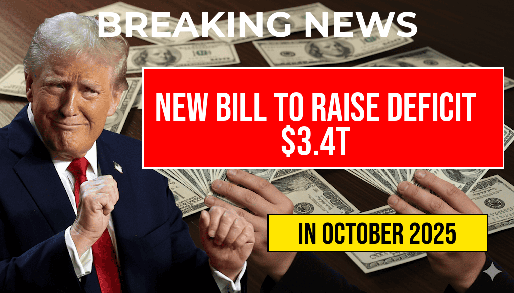 Taxpayers Alert: ‘One Big Beautiful Bill’ Set to Increase Deficit by $3.4 Trillion