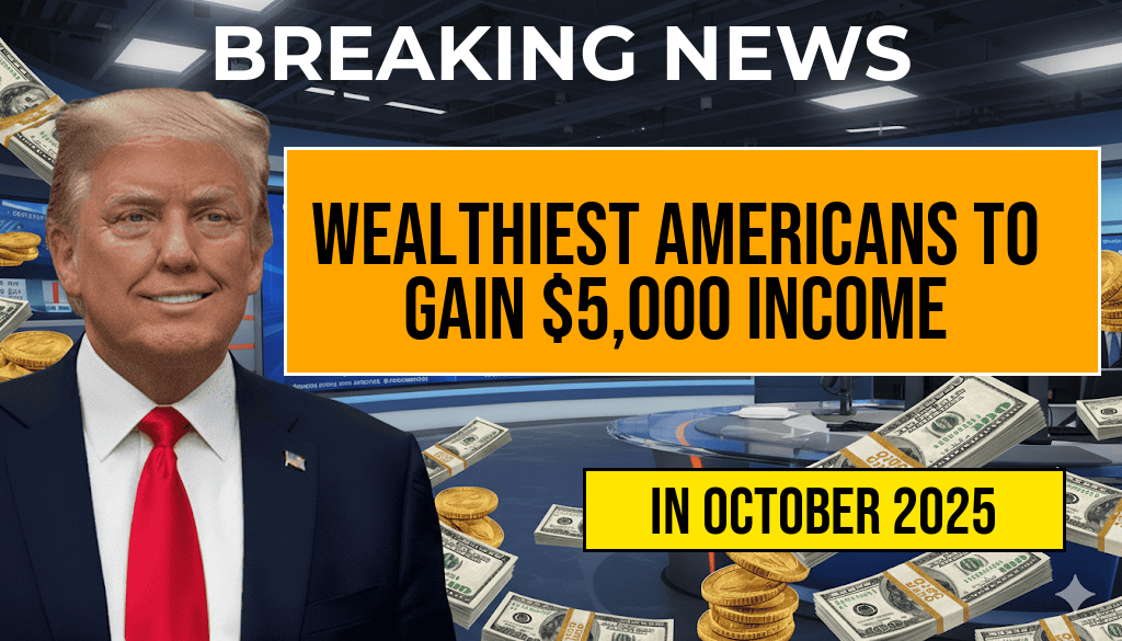 Wealthiest Americans Set for $5,000 Net Income Surge Due to Tax Changes